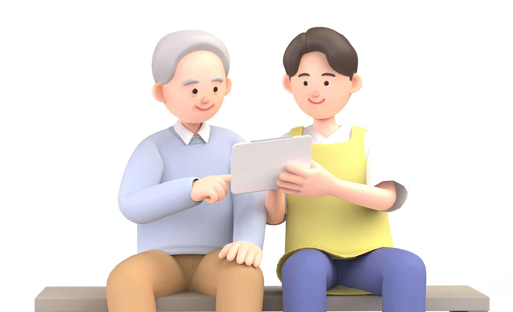 보험 상담 일러스트